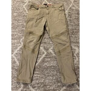 Switch Remarkable Jeans Mens 42 X 32 Khaki Beige Stretch Casual Knee‎ Pants